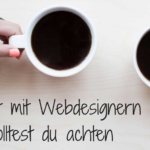 Zusammenarbeit mit Webdesignern!